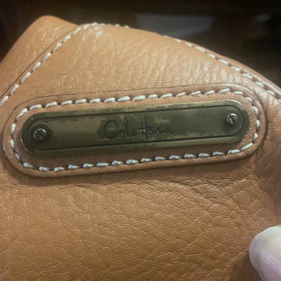 Cole Haan Leather Satchel - Picture 9 of 9